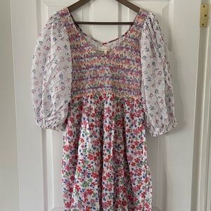 LoveShackFancy- New Floral Print Dress